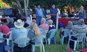 Supporters of the families of Cliven Bundy and LaVoy Finicum attend a weekend fundraiser Sept. 24, 2016 in the town of Veyo, Utah, north of St. George. Photo: Gephardt Daily/Patrick Benedict 