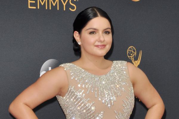 Ariel Winter Smokes a Giant Cigar in a Bra and Sheer Top in China