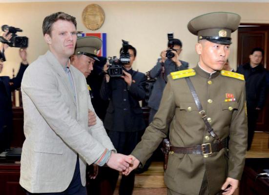 Korean Prison Porn - UVA student Otto Warmbier freed after 17 months in North Korean prison |  Gephardt Daily