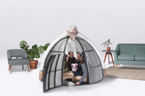 KFC-Internet-Escape-Pod-blocks-wireless-signals