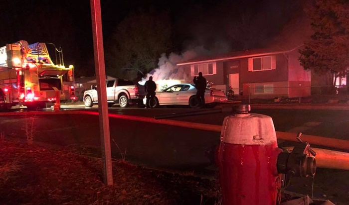 Crews battle late-night house fire in Roy | Gephardt Daily