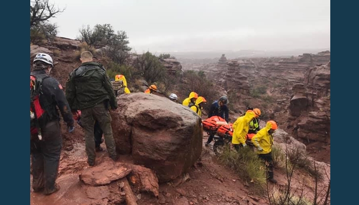 Grand County EMS rescues hiker trapped by boulder | Gephardt Daily