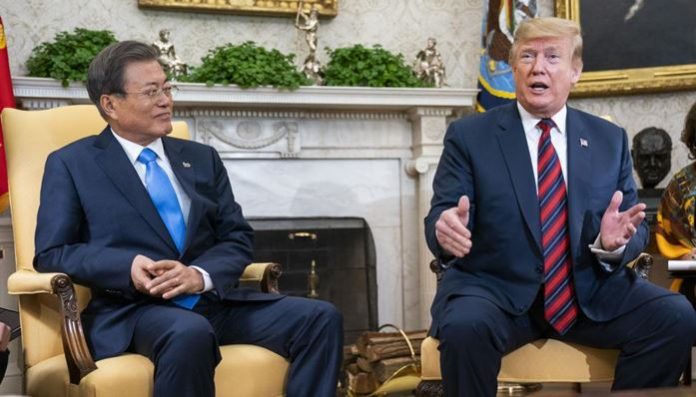 Trump Defends North Korea Sanctions Rules Out More Pressure In Moon Meeting Gephardt Daily 