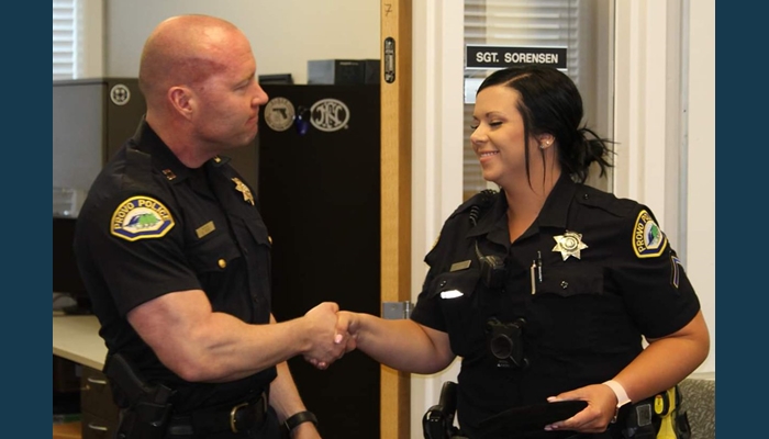 Provo Police Officer Receives Purple Heart Medal Gephardt Daily