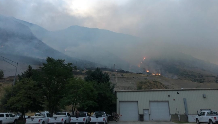 Alaska Fire above Bonneville Shoreline Trail in Provo burns 400 acres ...