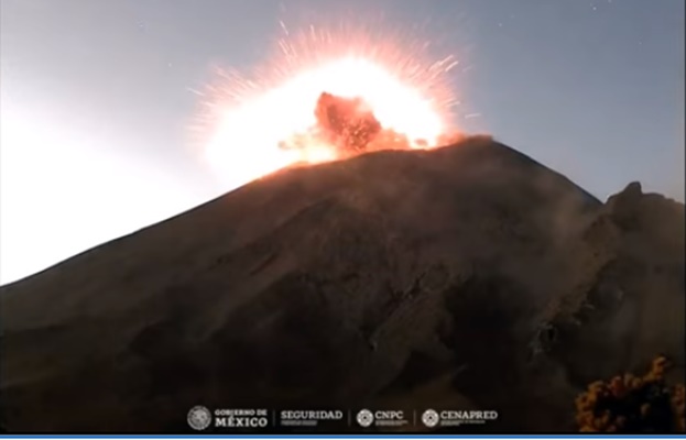 Photos Capture Striking Eruption At Volcano Near Mexico City Gephardt