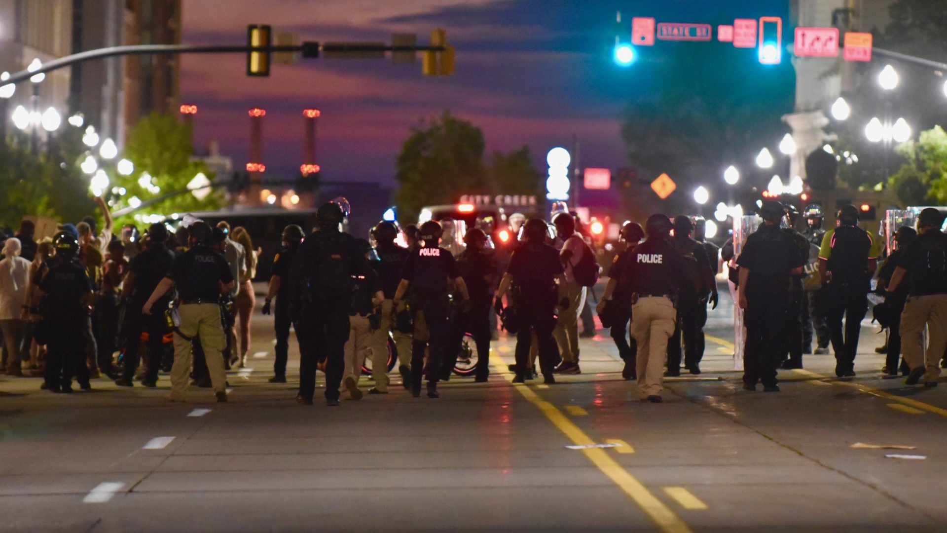 Salt Lake City police, protest organizers, work to quell violence in ...