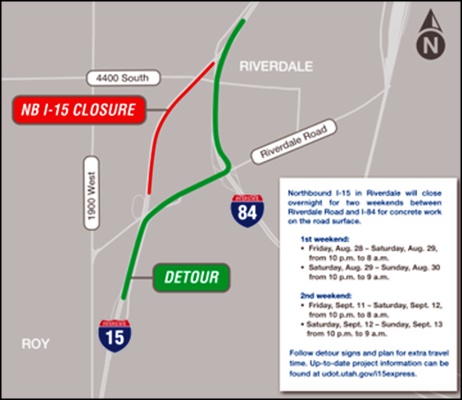 udot i 15 road conditions