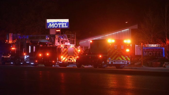 Sandy Motel Fire