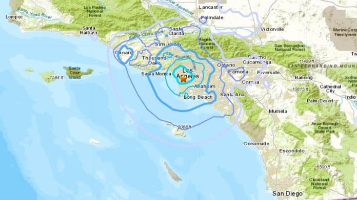 Los Angeles Earthquakes