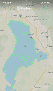 Utah Lake Search Map