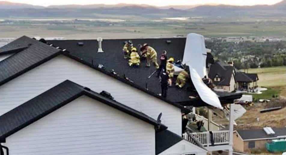 Plane Crashes Into Home