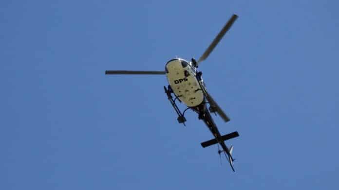 UHP helicopter search