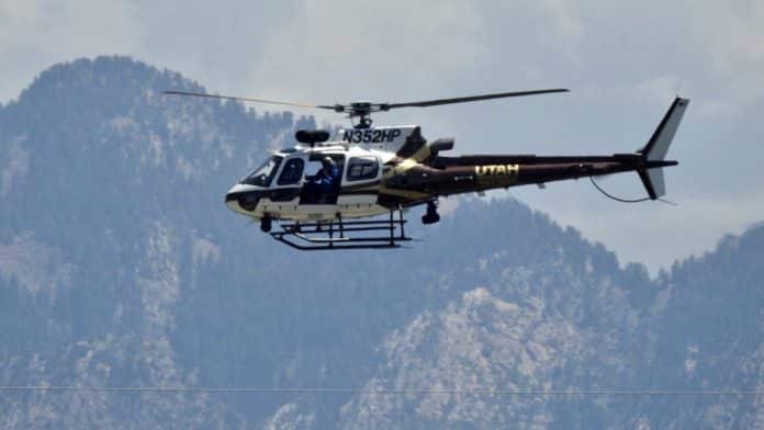 UHP helicopter search