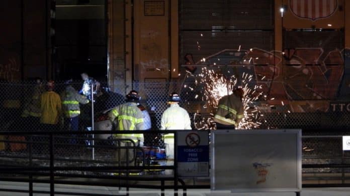 Car Train Collision SLC