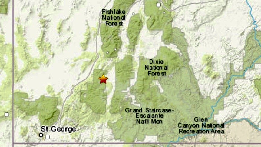 Quake Map USGS