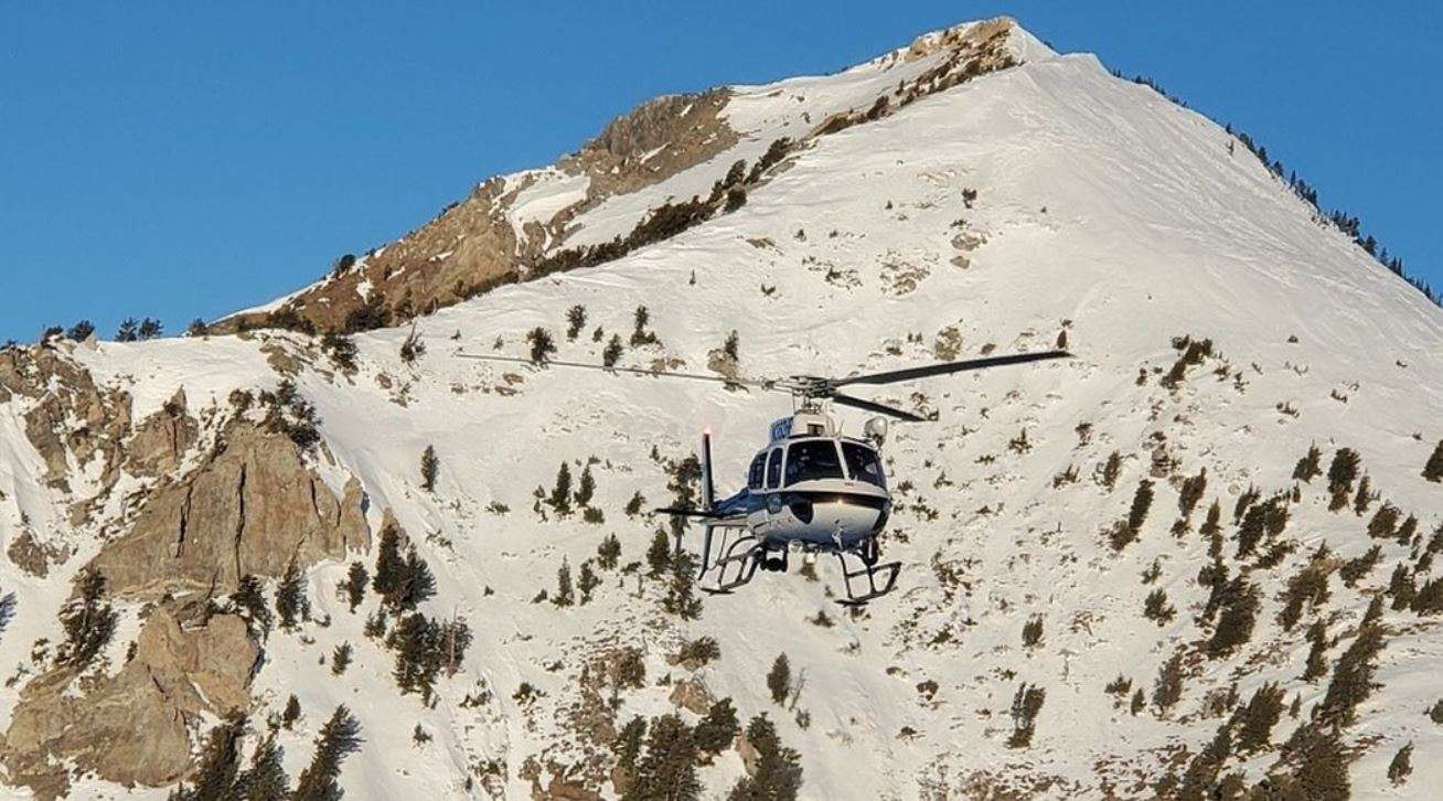 Trapped skier rescued by Weber County Search and Rescue, DPS helicopter ...