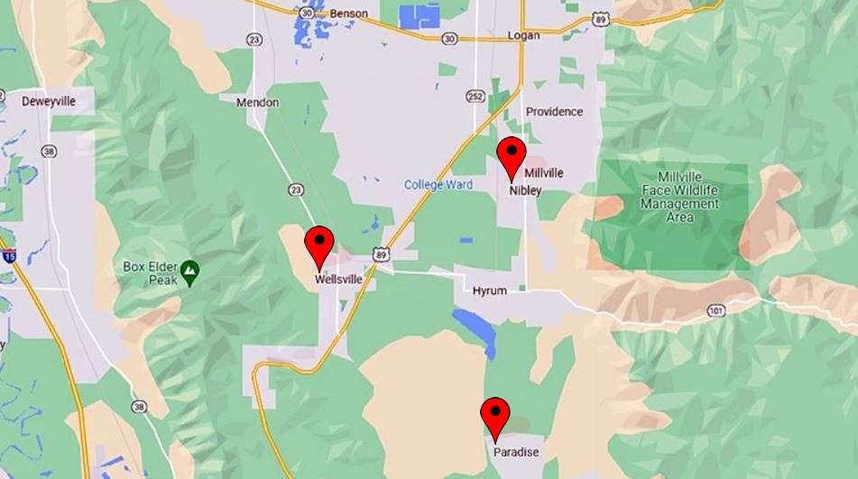 cache county parcel map