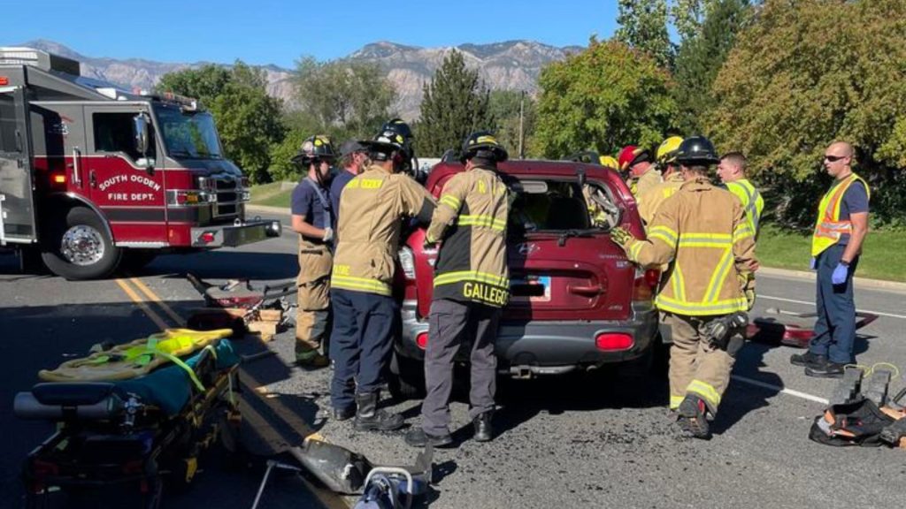 South Ogden Crash Requires Extrication, Sends 1 To Hospital With ...