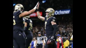 Saints' Taysom Hill Scores Touchdown In London On QB Run