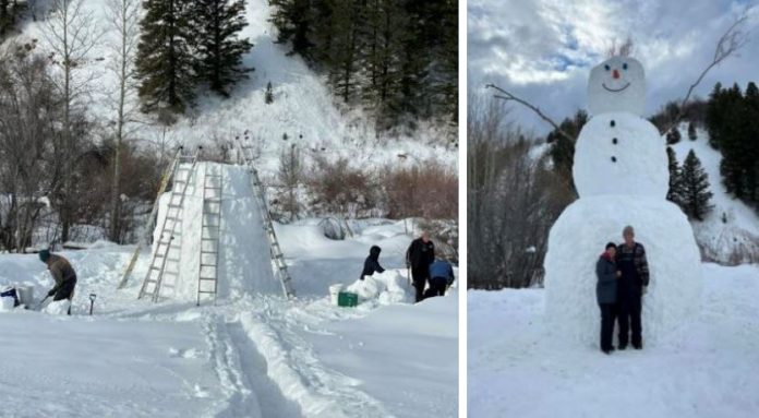 Logan Canyon Snowman Returns For 2023 Gephardt Daily