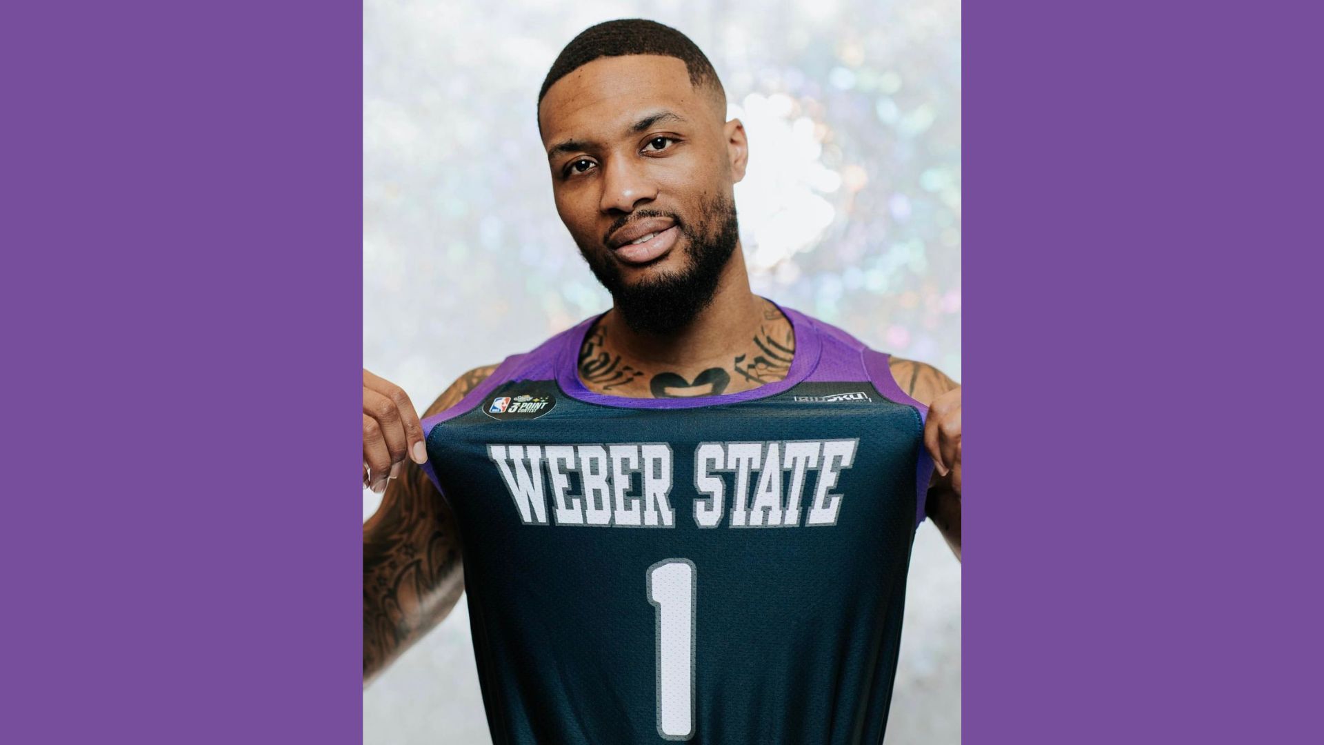 Damian Lillard pays tribute to Weber State, wins NBA All-Star 3-Point  Contest