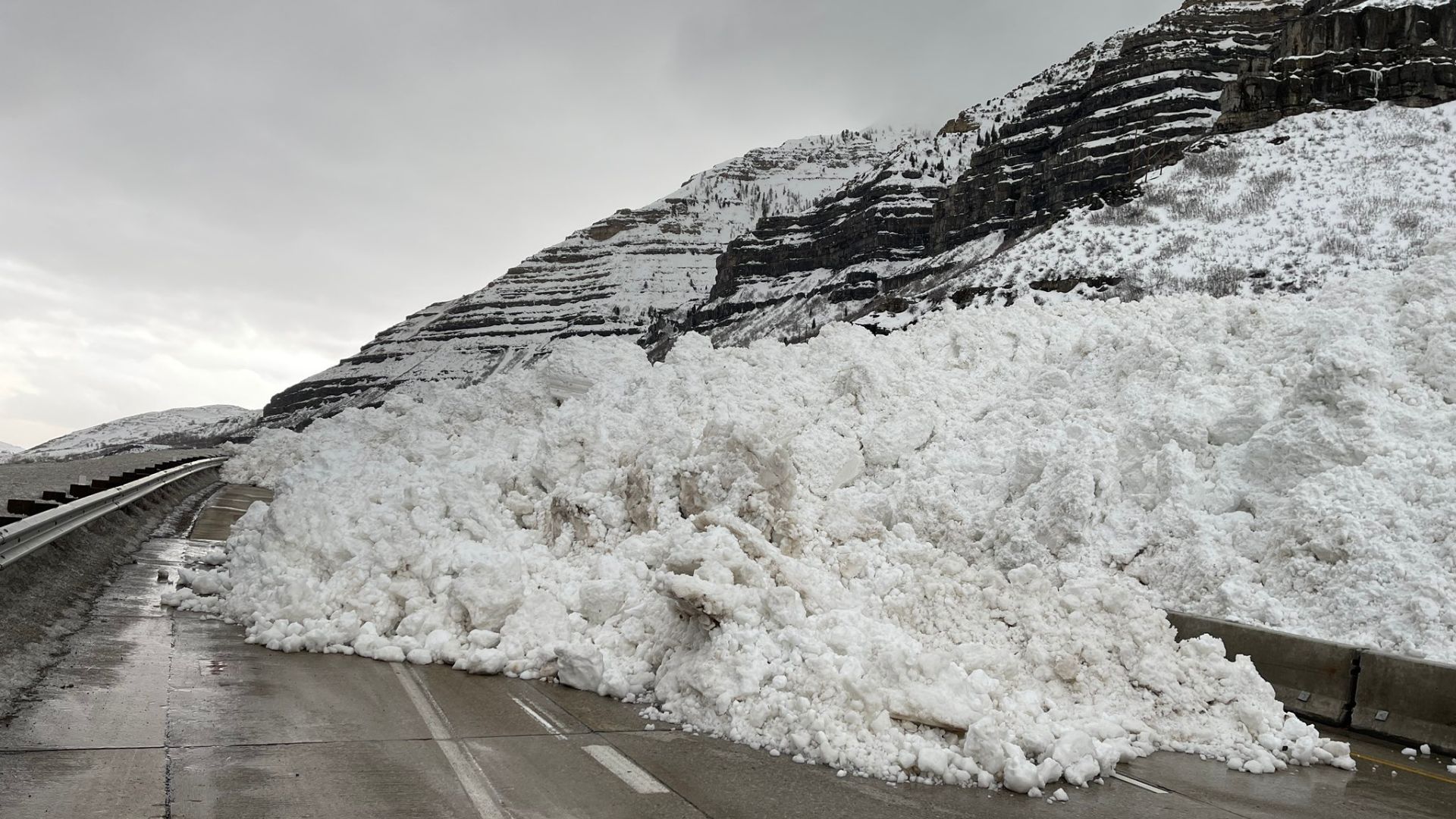 UHP Avalanche closes U.S. 189 after scheduled maintenance in Provo