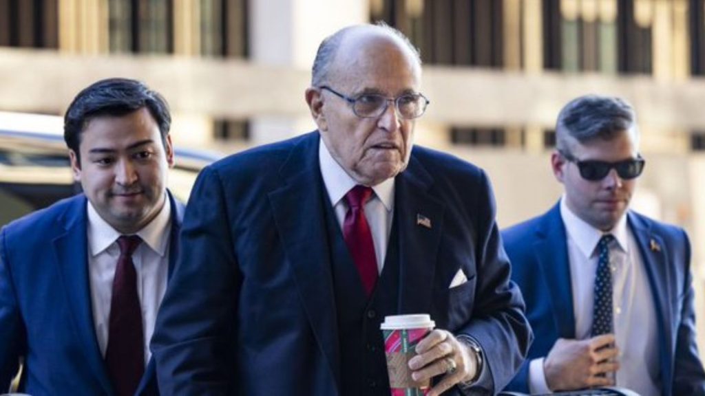 Rudy Giuliani files for bankruptcy, cites debts of as much as 500M