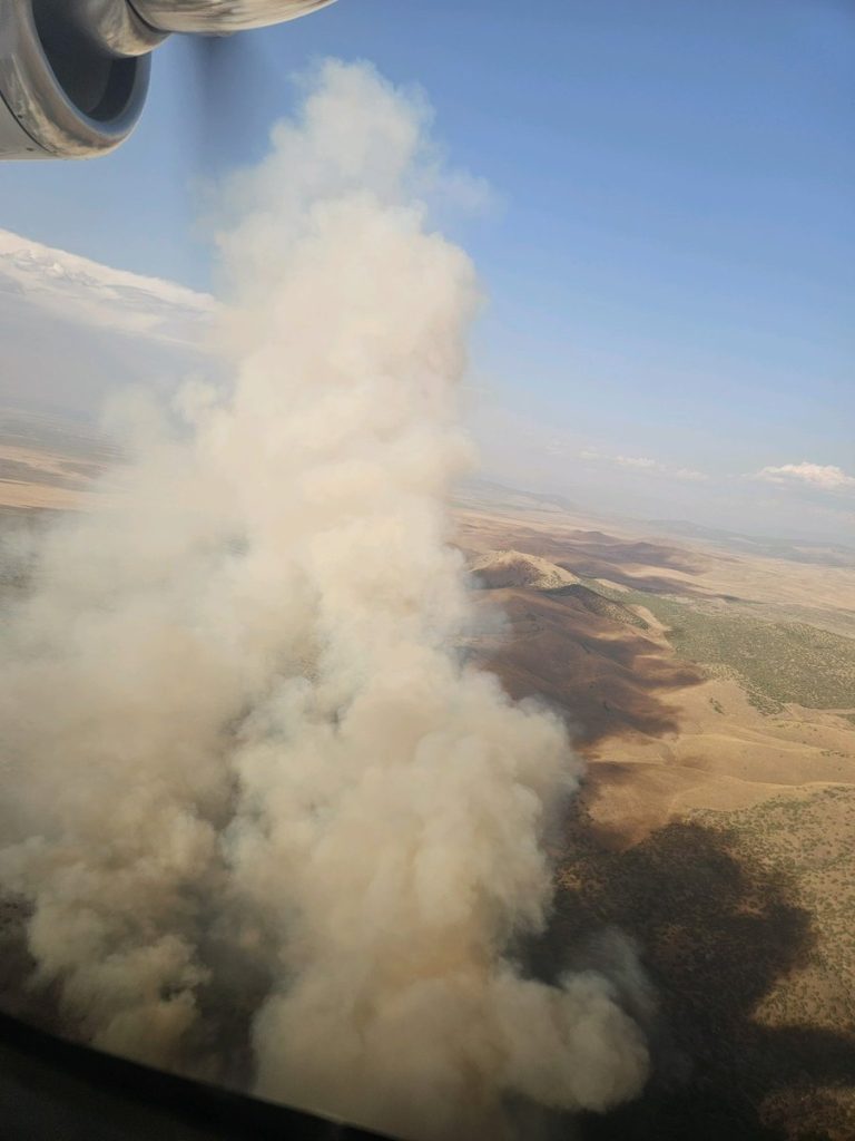 Third Canyon Fire photo by BML Air Attack.