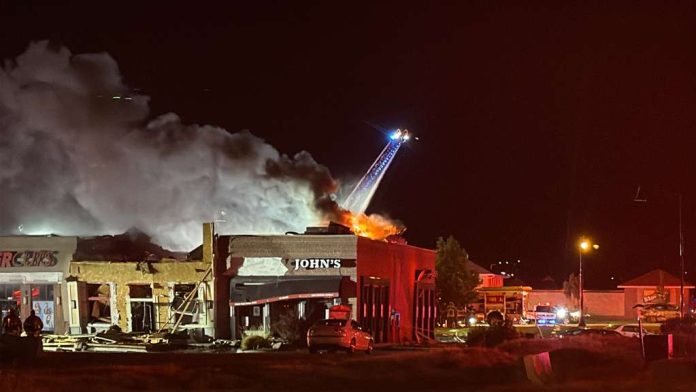 Mall Fire