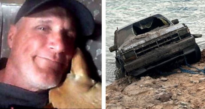 Dennis Dillinger and truck