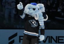 Say hello to Tusky, Utah Mammoth hockey team mascot