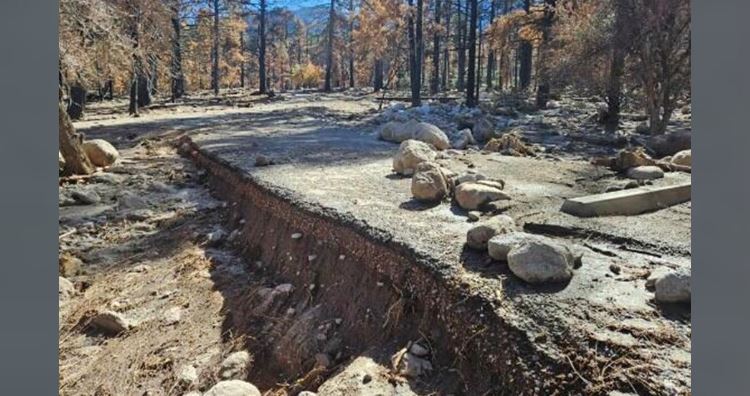 Pine Valley Recreation Area closed for flood damage cleanup