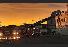 Ogden firefighters battle stubborn blaze at pet food plant