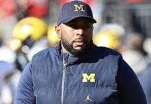 Michigan football coach Sherrone Moore taken into custody after being fired for ‘inappropriate relationship’,