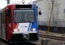 Trax service resumes after car-train collision