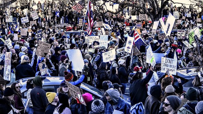 SLC Anti-ICE Demonstration