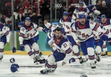 USA beats Canada in OT for first men’s hockey Olympic gold in 46 years