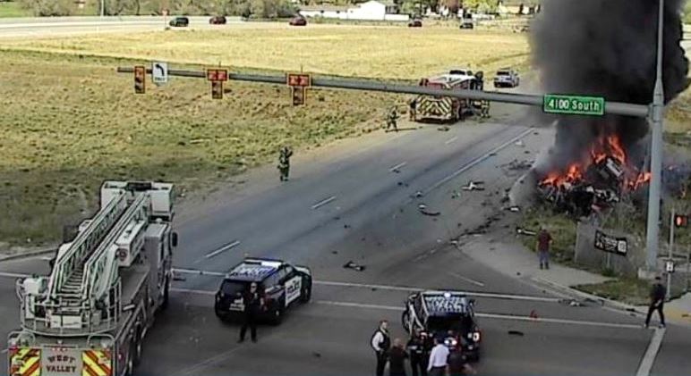 Photo from UDOT traffic camera