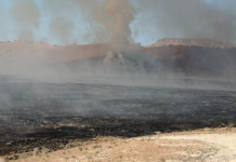 Hastings Fire crews to focus on north perimeter today; may result in more smoke for I-80 drivers