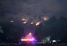 Ogden’s Mountain Road fire burns 18 acres; structures threatened