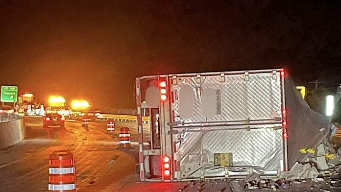 Fatal semi-truck crash Morgan County