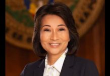 Hawaii’s Lt. Gov. Sylvia Luke indicted for bribery Professional portrait of a smiling woman in a dark blazer and white blouse.