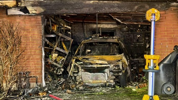 Millcreek garage fire spreads to home